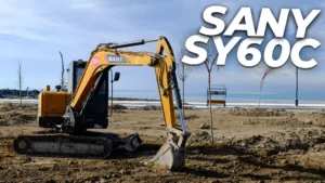 Sany SY60C: Küçük İşlere Yüksek Performans Mini Ekskavatör