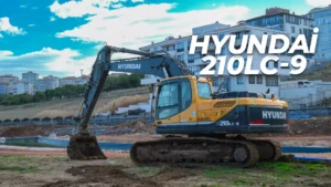 Hyundai 210LC-9 Ekskavatör 21 ton ağırlık, güçlü motoru ve kullanıcı dostu tasarımı ike öne çıkıyor. Güçlü performansı emsallerine göre üstün